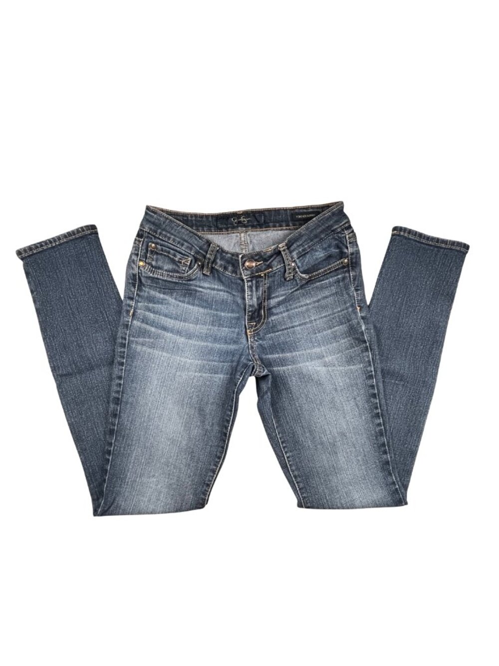 Jessica Simpson Medium Wash Skinny Jeans Size 28 Reg